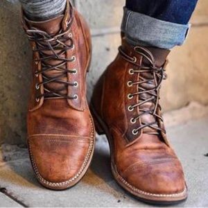 Vintage Military Style Boots Men’s 11 EUR 46